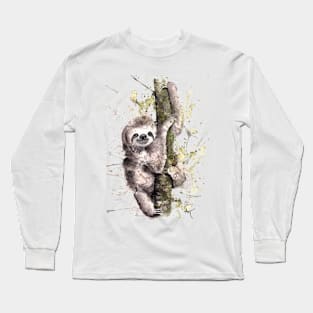 Sloth Long Sleeve T-Shirt